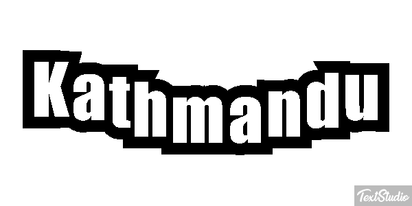 Kathmandu Efekt tekstowy