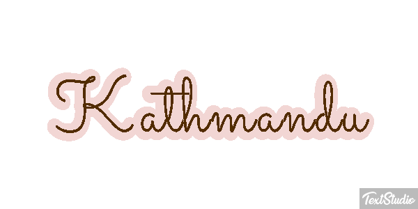 Kathmandu Efekt tekstowy