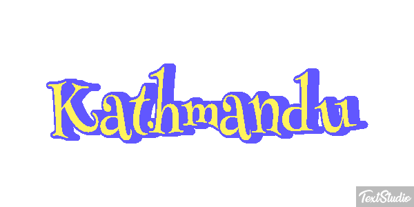 Kathmandu Efekt tekstowy