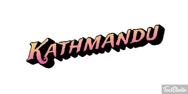 Kathmandu Efekt tekstowy