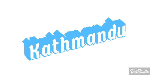 Kathmandu Efekt tekstowy