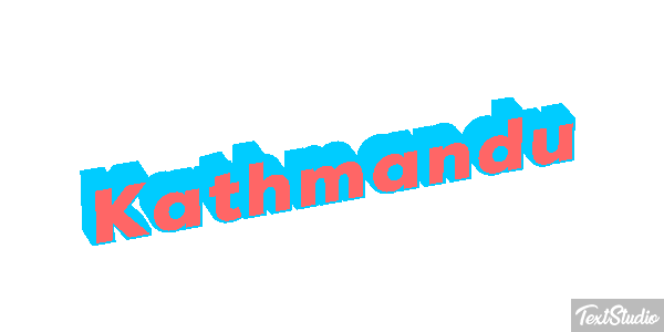 Kathmandu Efekt tekstowy