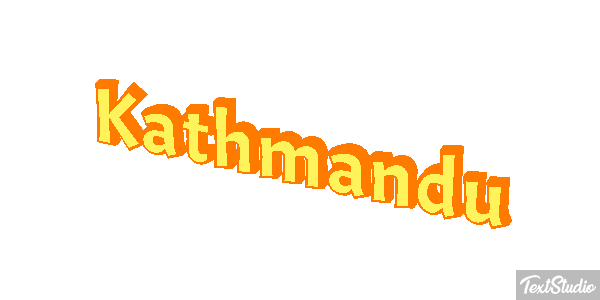 Kathmandu Efekt tekstowy