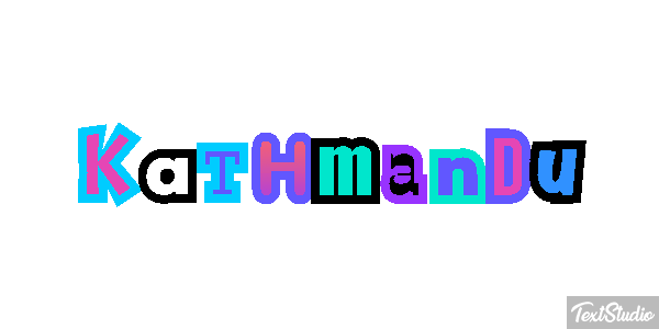 Kathmandu Efekt tekstowy