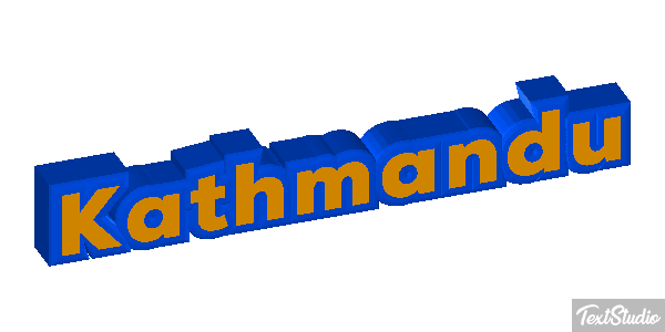 Kathmandu Efekt tekstowy