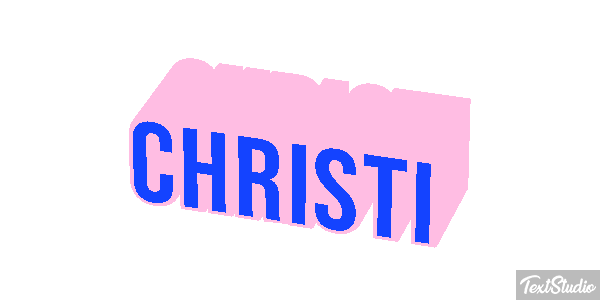 Christi Text effect