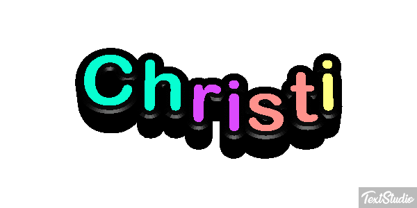 Christi Text effect