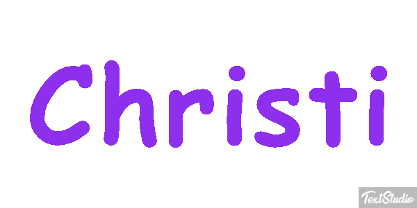 Christi Text effect