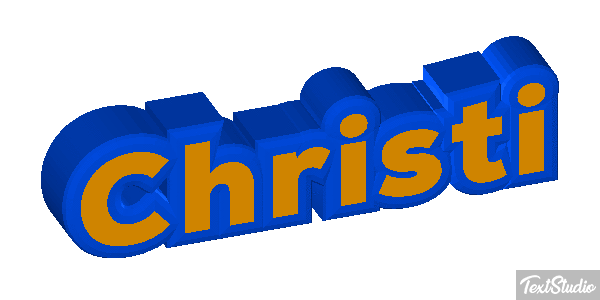 Christi Text effect