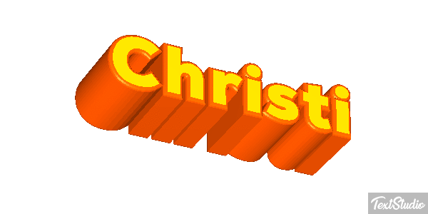 Christi Text effect