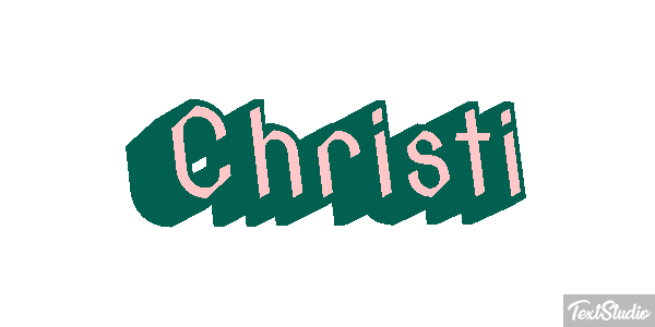 Christi Text effect