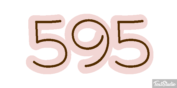 595 Efekt tekstowy