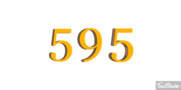 595 Efekt tekstowy