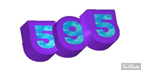 595 Efekt tekstowy