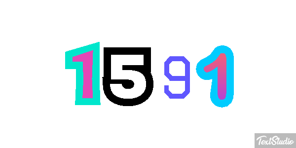 1591 Efecto de texto