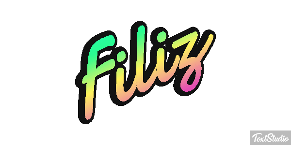 Filiz Texteffekt