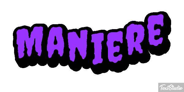 Manière Effet de texte