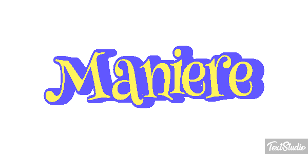 Manière Effet de texte