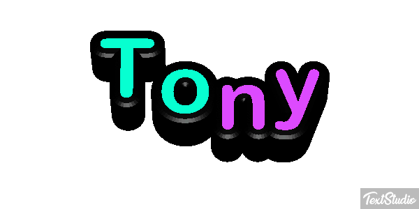 Tony Text effect