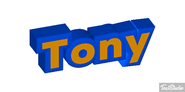 Tony Text effect