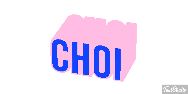 Choi Text effect