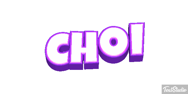Choi Text effect
