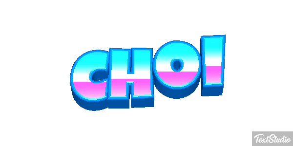 Choi Text effect