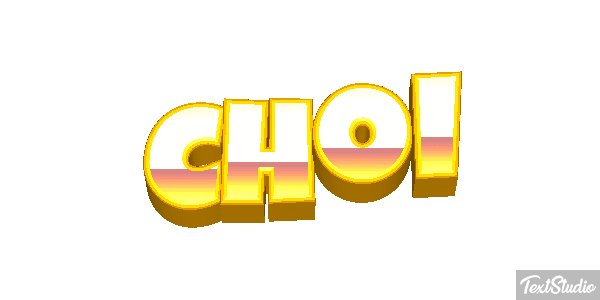 Choi Text effect