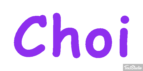 Choi Text effect