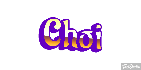 Choi Text effect