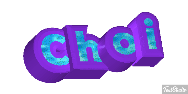 Choi Text effect