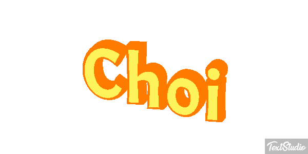 Choi Text effect