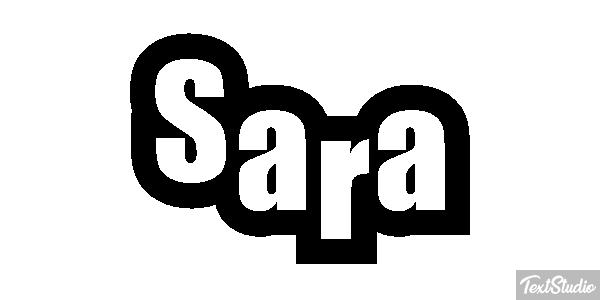 Sara Efekt tekstowy