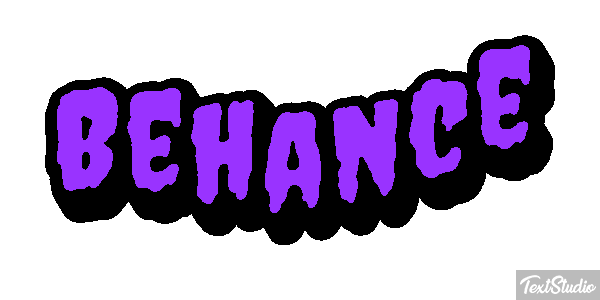 Behance Efekt tekstowy