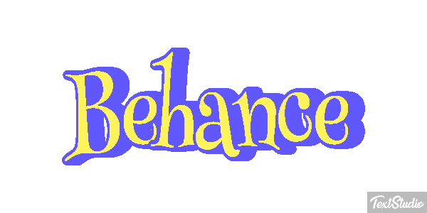 Behance Efekt tekstowy