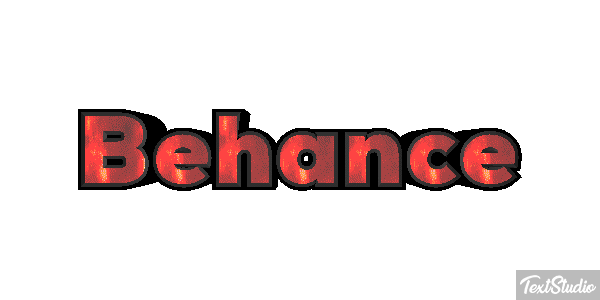 Behance Efekt tekstowy
