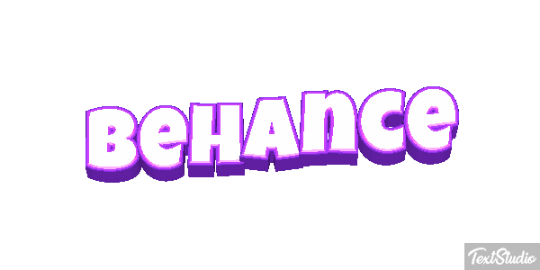 Behance Efekt tekstowy