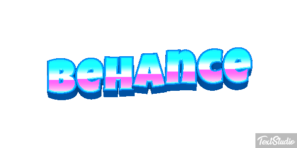 Behance Efekt tekstowy