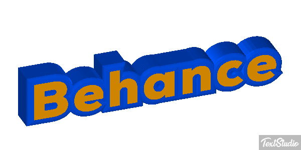 Behance Efekt tekstowy