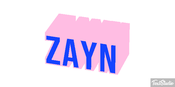 Zayn Efeito do texto