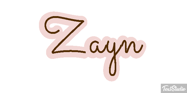 Zayn Efeito do texto