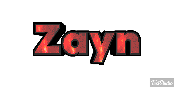 Zayn Efeito do texto