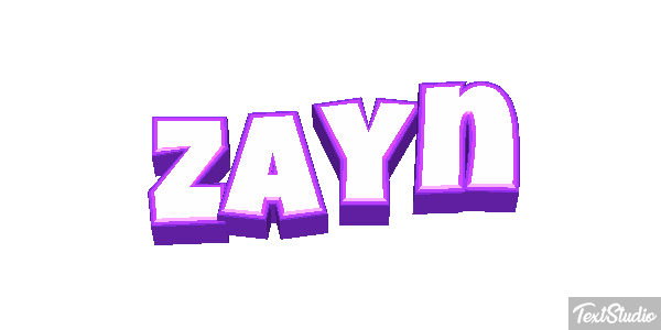 Zayn Efeito do texto