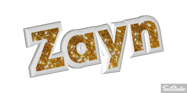 Zayn Efeito do texto