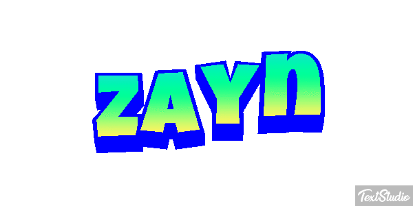 Zayn Efeito do texto