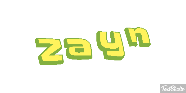 Zayn Efeito do texto