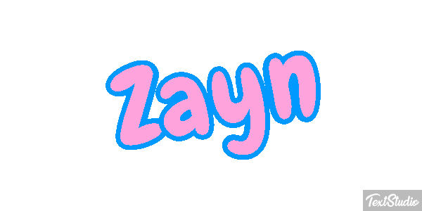 Zayn Efeito do texto