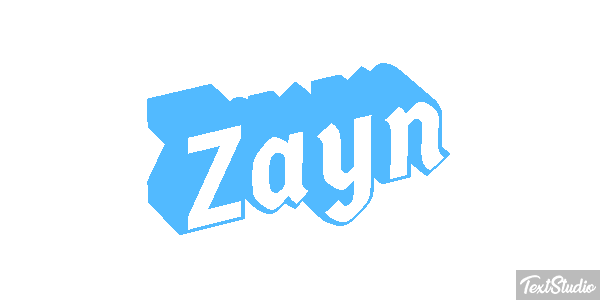 Zayn Efeito do texto