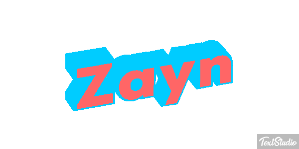 Zayn Efeito do texto
