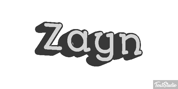 Zayn Efeito do texto